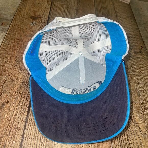 Costa Twill Trucker Traditions Hat Costa Blue/White One Size snap back - Picture 8 of 10